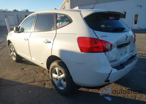 2012 Nissan Rogue S из США, поврежденный, VIN JN8AS5MT9CW278949